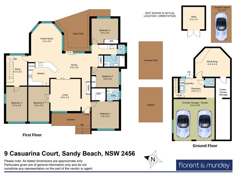 9 Casuarina Ct, Sandy Beach NSW 2456 Floorplan