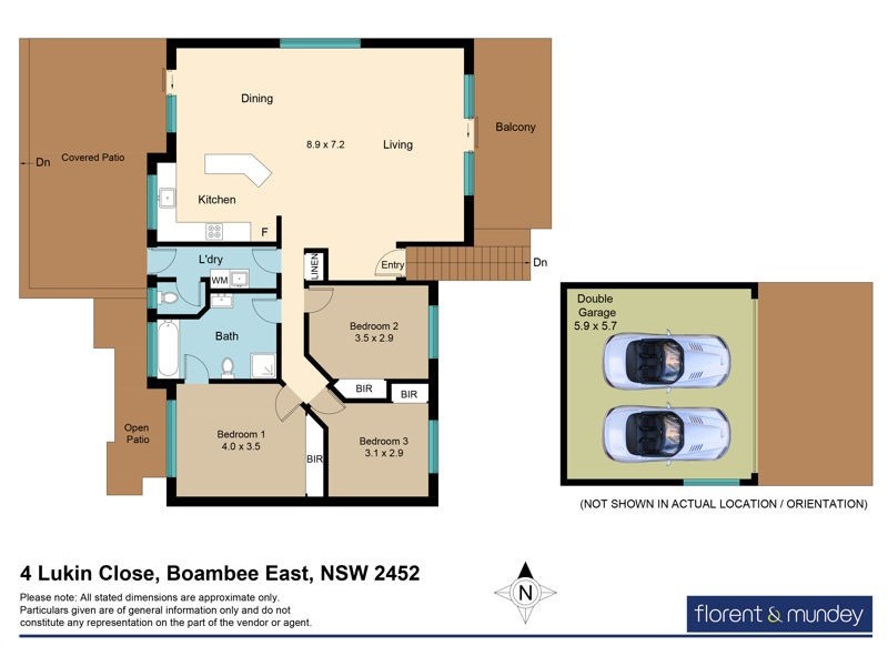 4 Lukin Cl, Boambee East NSW 2452 Floorplan