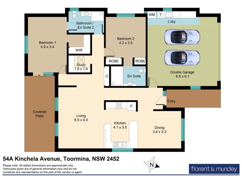 54A Kinchela Ave, Toormina NSW 2452 Floorplan