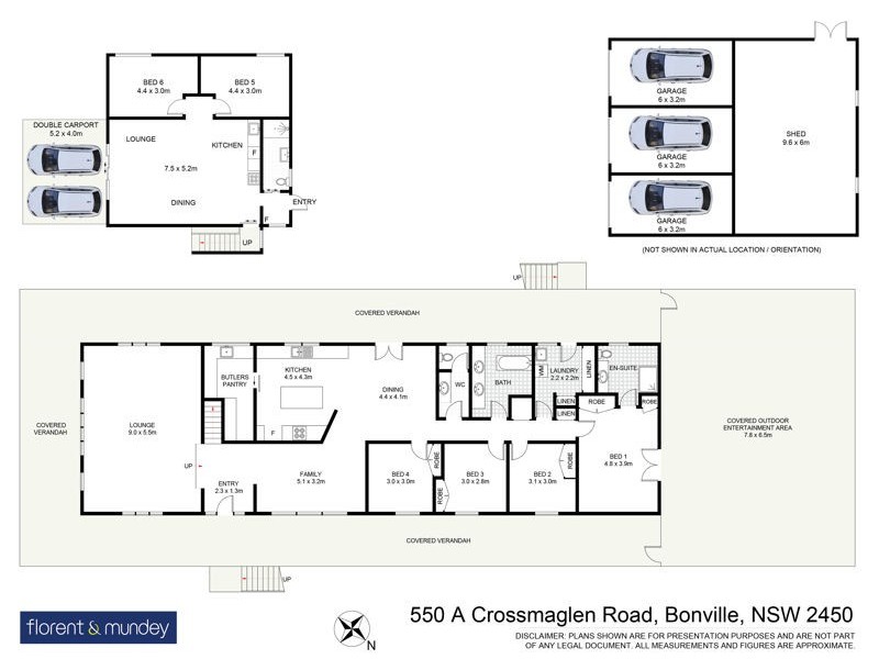 550 Crossmaglen Rd, Bonville NSW 2441 Floorplan