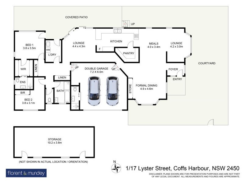 1/17 Lyster St, Coffs Harbour NSW 2450 Floorplan