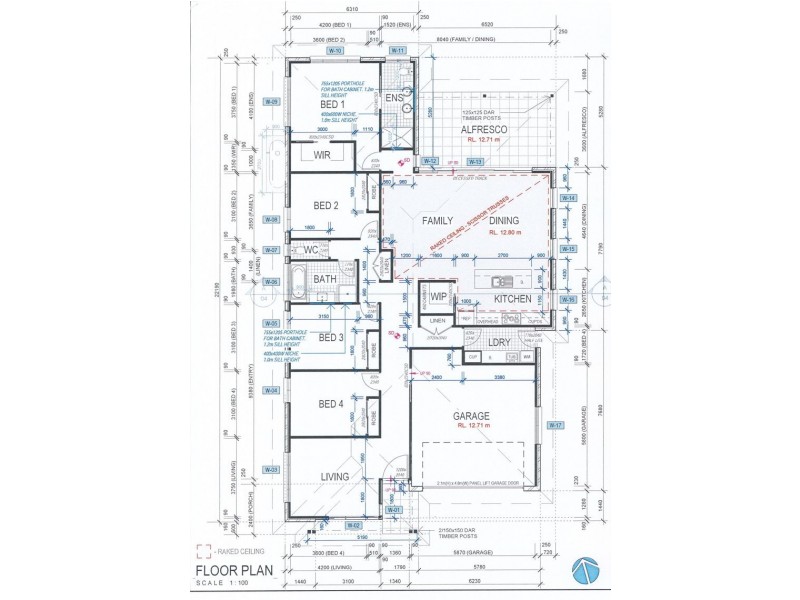 5 (Lot 54) Currawong Close, Coffs Harbour NSW 2450 Floorplan