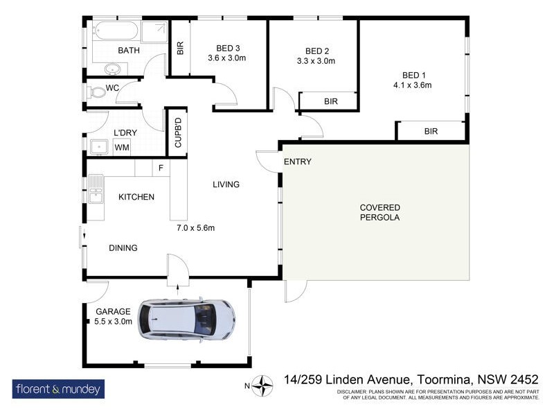 14/259 Linden Ave, Boambee East NSW 2452 Floorplan