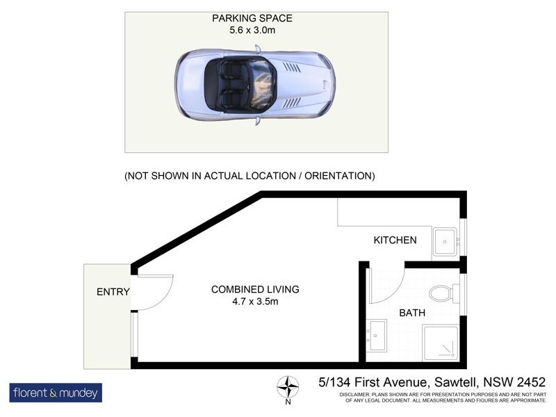 5/134 First Avenue, Sawtell NSW 2452 Floorplan