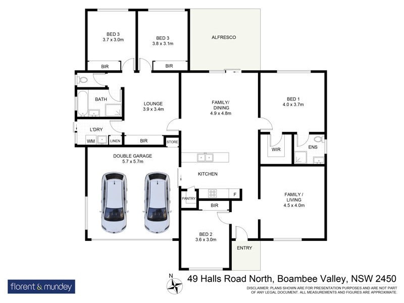 49 Halls Rd, Coffs Harbour NSW 2450 Floorplan
