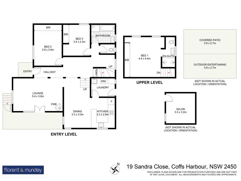 19 Sandra Close, Coffs Harbour NSW 2450 Floorplan