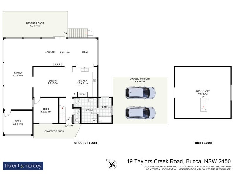 19 Taylors Creek Rd, Bucca NSW 2450 Floorplan