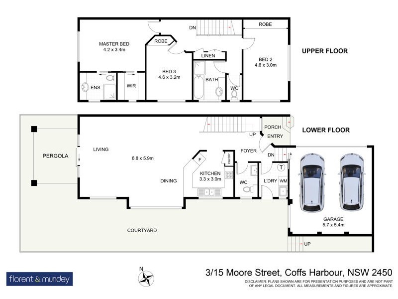3/15 Moore Street, Coffs Harbour NSW 2450 Floorplan