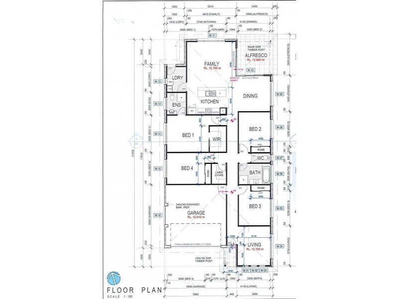 9 (Lot 38) Bowerbird Cl, Coffs Harbour NSW 2450 Floorplan