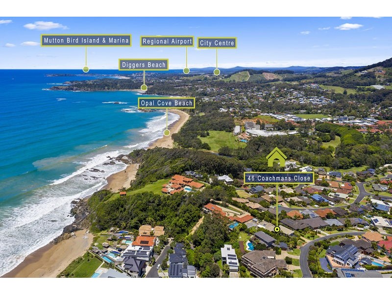 1 & 2/46 Coachmans Cl, Sapphire Beach NSW 2450