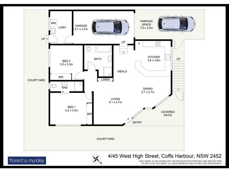 4/45 West High St, Coffs Harbour NSW 2450 Floorplan