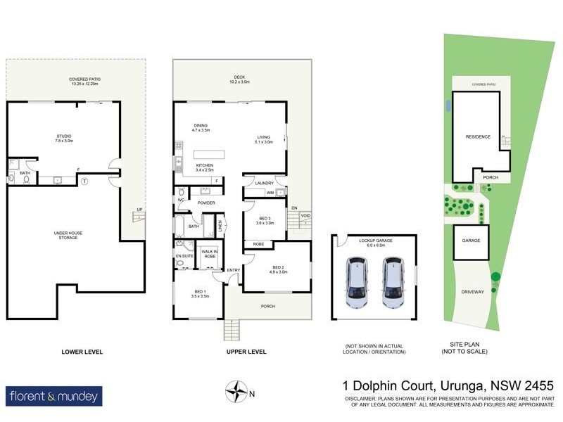1 Dolphin Ct, Urunga NSW 2455 Floorplan