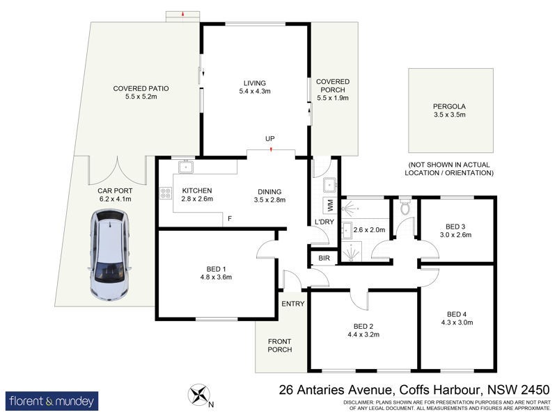 26 Antaries Ave, Coffs Harbour NSW 2450 Floorplan