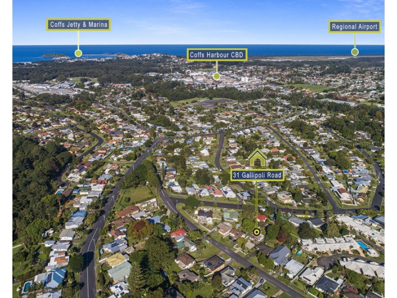31 Gallipoli Rd, Coffs Harbour NSW 2450