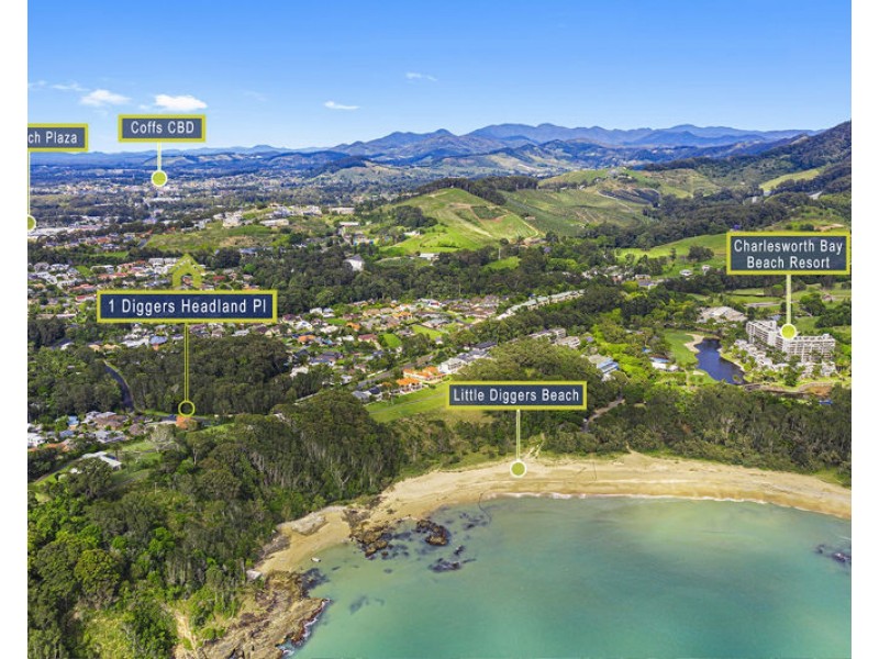 1 Diggers Headland Pl, Coffs Harbour NSW 2450