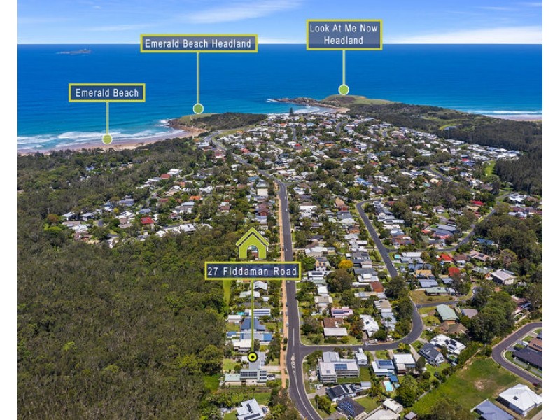 27 Fiddaman Rd, Emerald Beach NSW 2456
