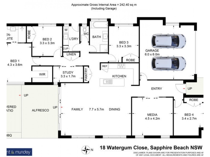 18 Watergum Close, Sapphire Beach NSW 2450