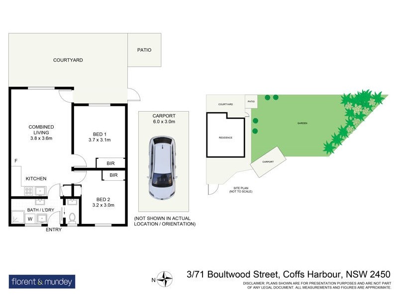 3/71 Boultwood Street, Coffs Harbour NSW 2450 Floorplan