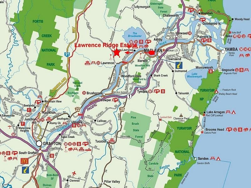 ‘Lawrence Ridge High Street, Lawrence NSW 2460