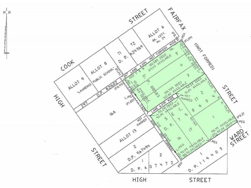 1,2,3,4,5,16  & 17  Fairfax Street, Lawrence NSW 2460