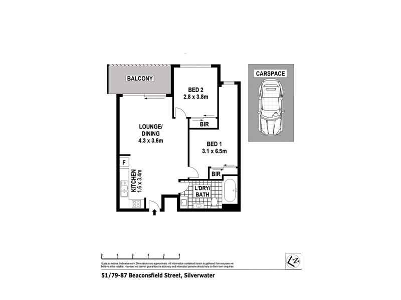 51/79-87 Beaconsfield Street, Silverwater NSW 2128 Floorplan
