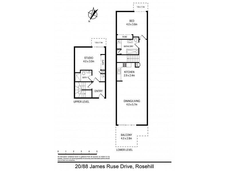 20/88 James Ruse Drive, Rosehill NSW 2142 Floorplan