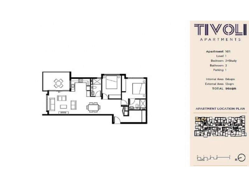 Unit 101/225-24 Hume Highway, Greenacre NSW 2190 Floorplan