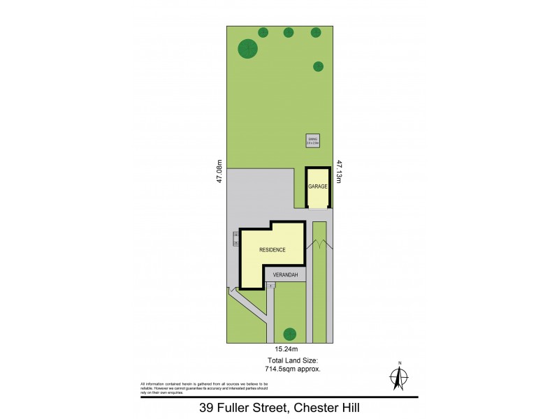 39 Fuller Street, Chester Hill NSW 2162 Floorplan