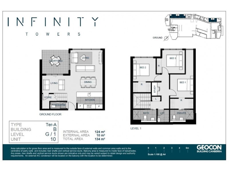 Level 1/TA1/1 Gundaroo Drive, Gungahlin ACT 2912 Floorplan