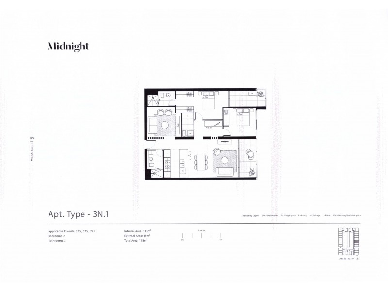 Level 4/425/92 Northbourne Avenue, Braddon ACT 2612 Floorplan