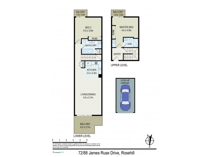 72/88 James Ruse Drive, Rosehill NSW 2142 Floorplan