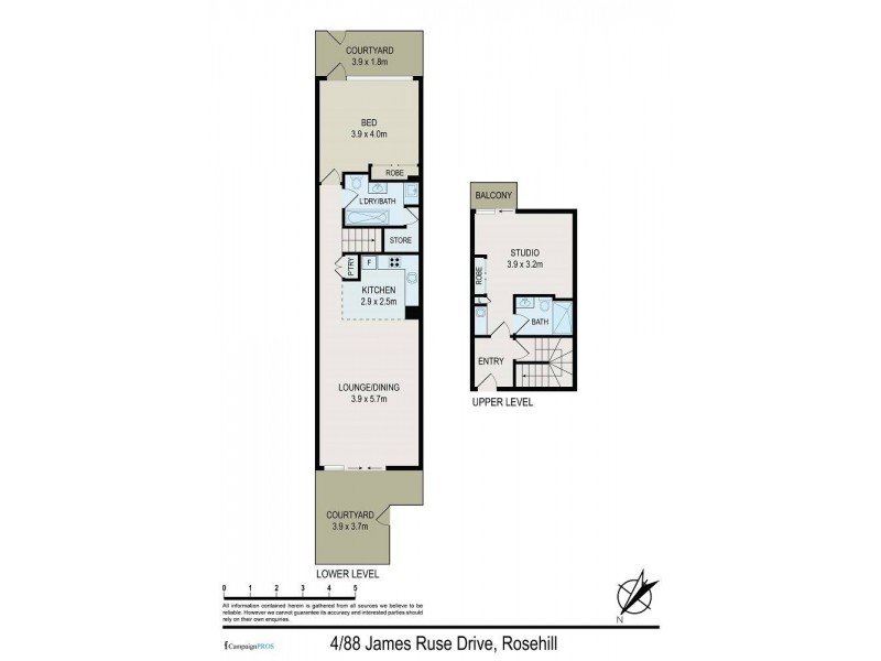 4/88 James Ruse Drive, Rosehill NSW 2142 Floorplan