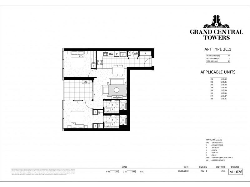 Level 14/308/15 Bowes Street, Woden ACT 2606 Floorplan