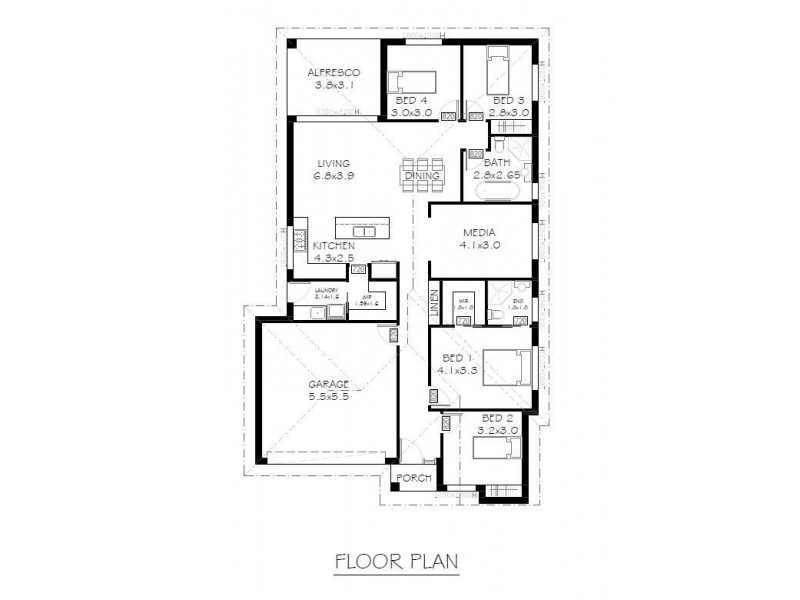 7 Dillies Lane, Tahmoor NSW 2573 Floorplan