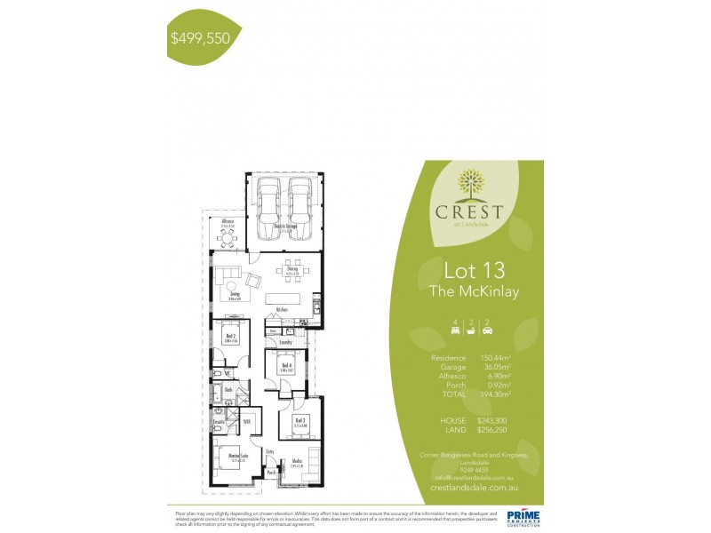Landsdale WA 6065 Floorplan