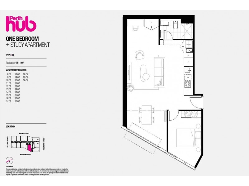 Perth WA 6000 Floorplan