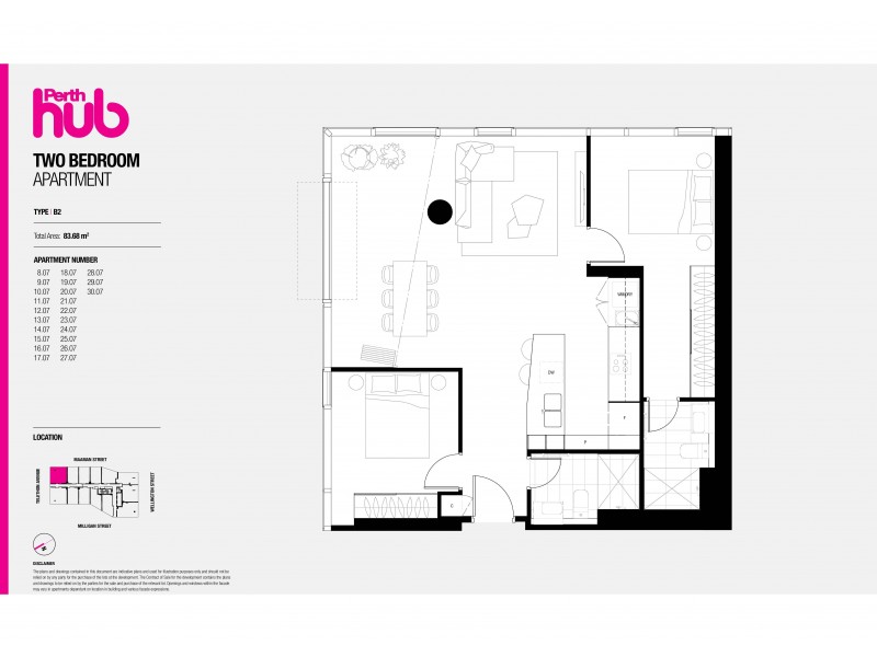 Perth WA 6000 Floorplan
