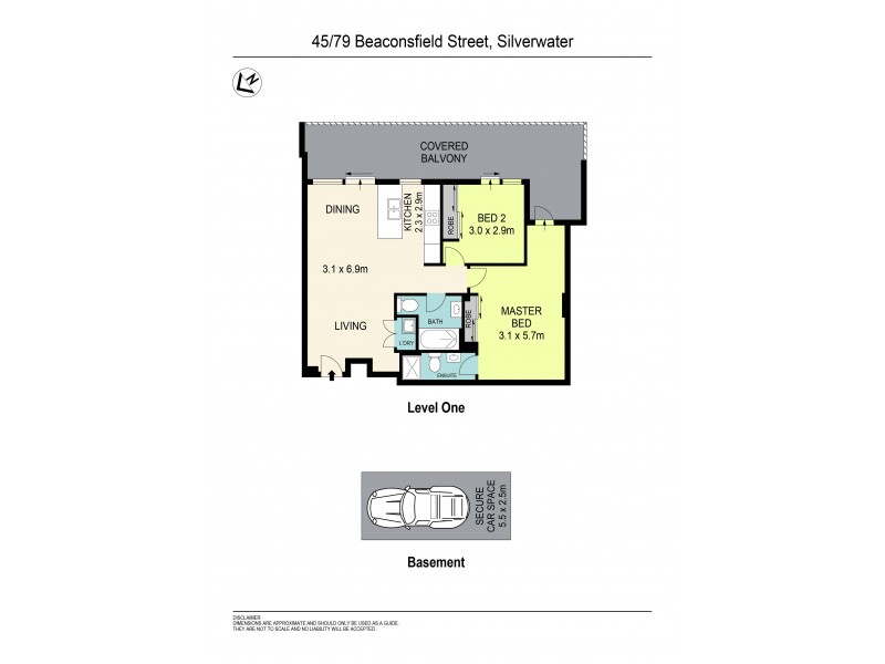 45/79-87 Beaconsfield Street, Silverwater NSW 2128 Floorplan