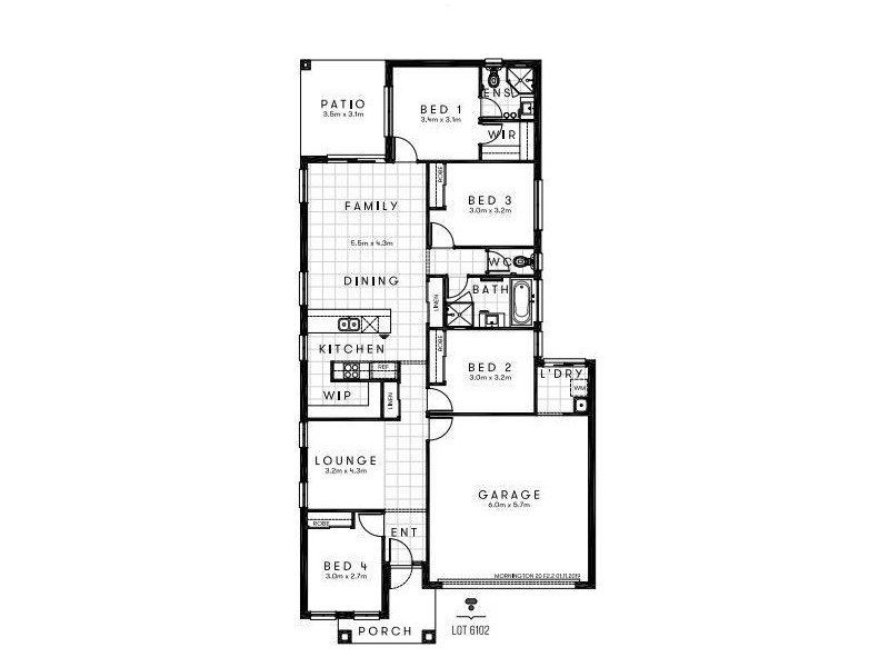 Marsden Park NSW 2765 Floorplan