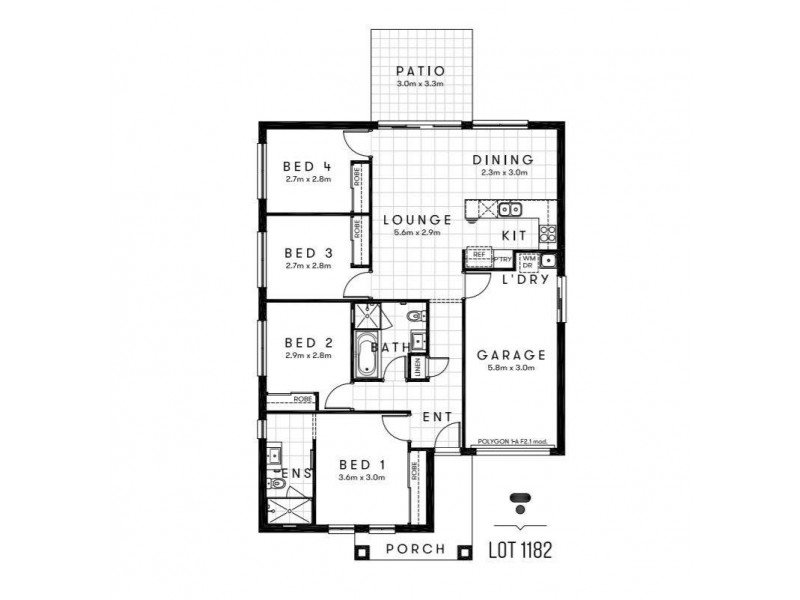 Leppington NSW 2179 Floorplan