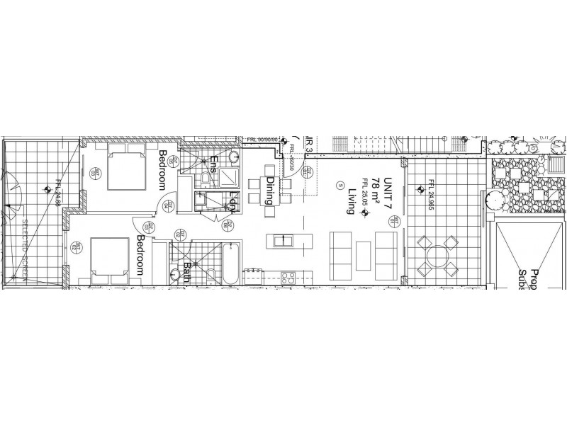 7/278-282 Railway Terrace, Guildford NSW 2161 Floorplan
