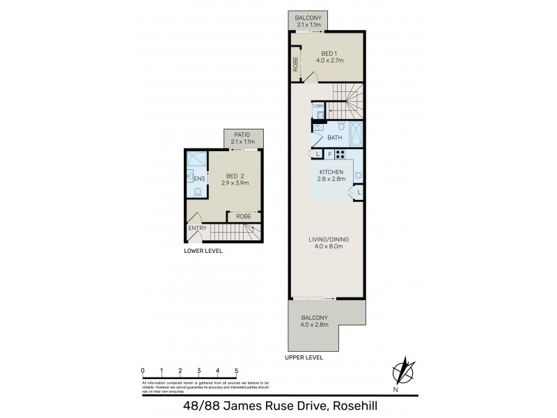 48/88 James Ruse Drive, Rosehill NSW 2142 Floorplan