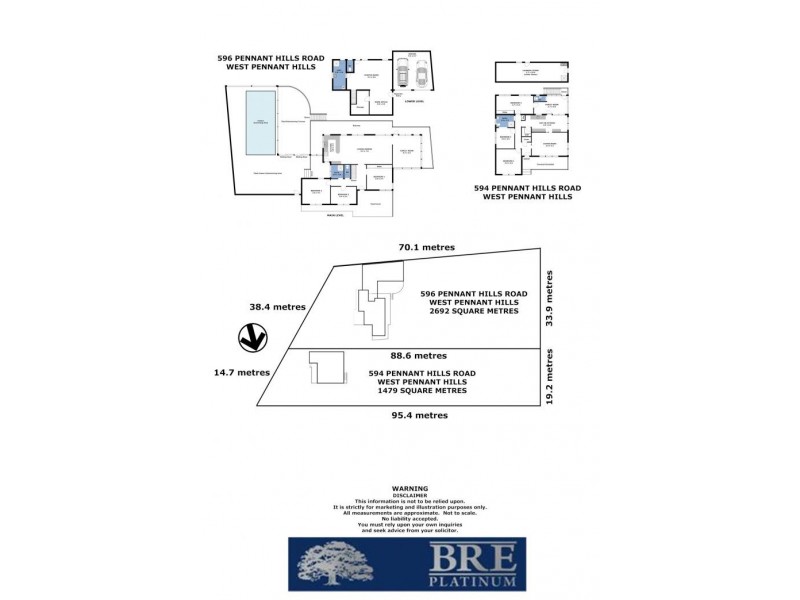 594 PLUS 596  Pennant Hills Road, West Pennant Hills NSW 2125