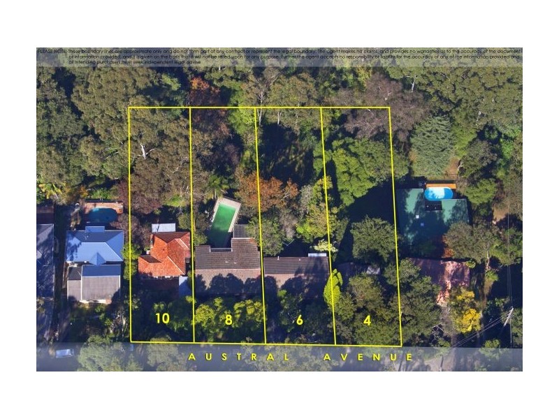 4,6,8,10 Austral Avenue, Beecroft NSW 2119