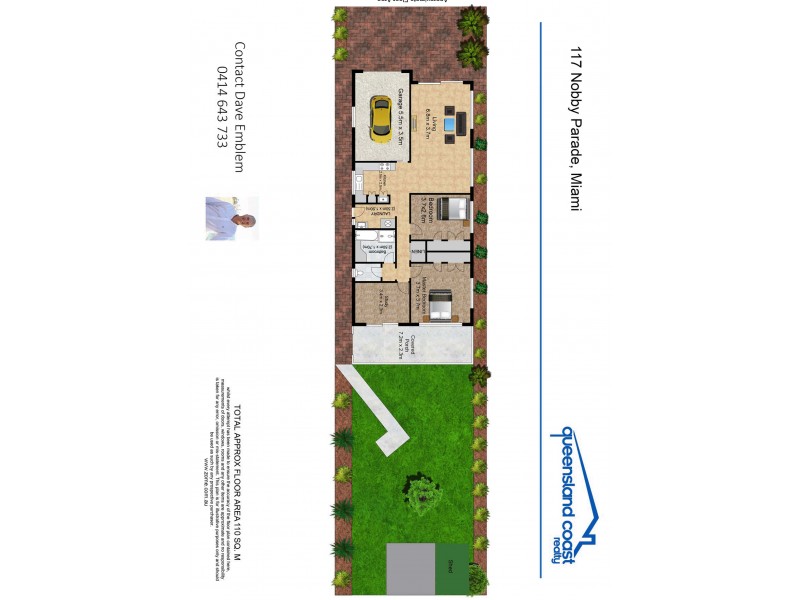 117 Nobby Parade, Miami QLD 4220 Floorplan