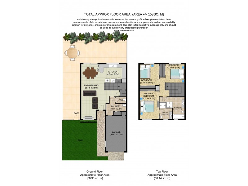 5/12-16 Bottlewood Court, Burleigh Waters QLD 4220 Floorplan