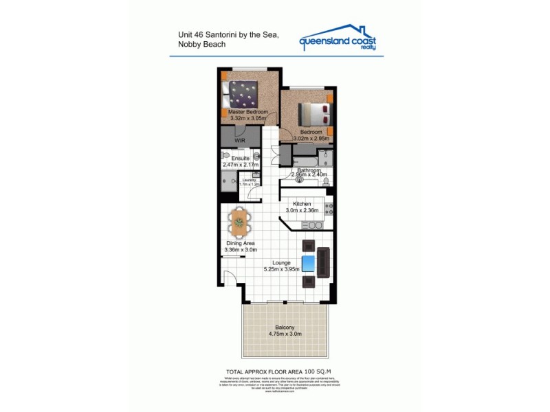 46/28 Chairlift Avenue, Nobby Beach QLD 4218 Floorplan
