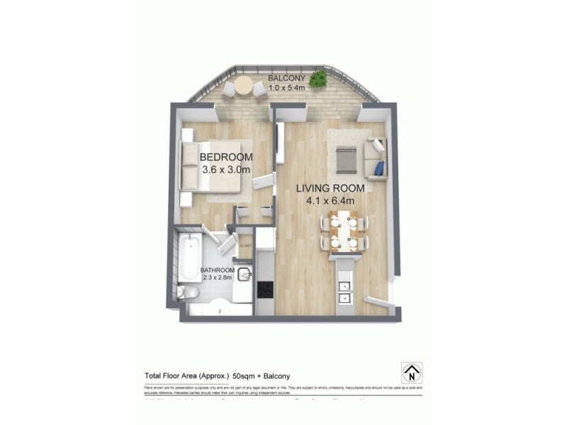 38/7-15 Monte Carlo Avenue, Surfers Paradise QLD 4217 Floorplan