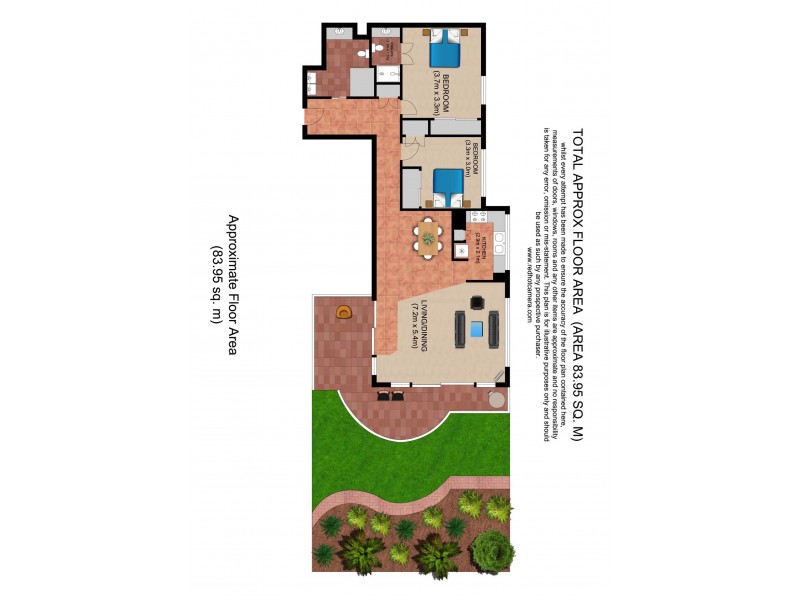 GF/52 Goodwin Terrace, Burleigh Heads QLD 4220 Floorplan