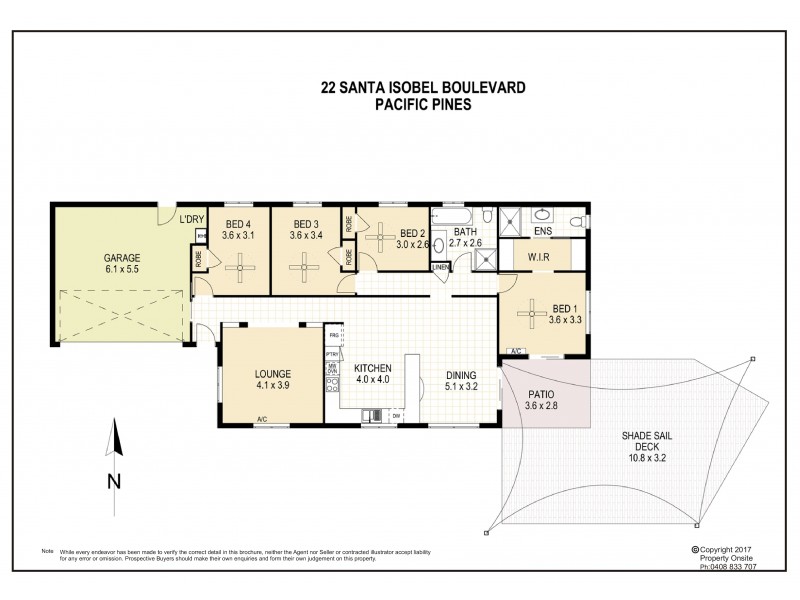 22 Santa Isobel Boulevard, Pacific Pines QLD 4211 Floorplan